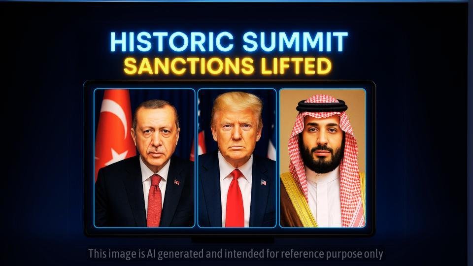 ऐतिहासिक बदलाव: एर्दोगन ट्रम्प, MBS और अल-शराआ के साथ वर्चुअल शिखर सम्मेलन में शामिल, सीरिया पर प्रतिबंध समाप्त करने की पहल