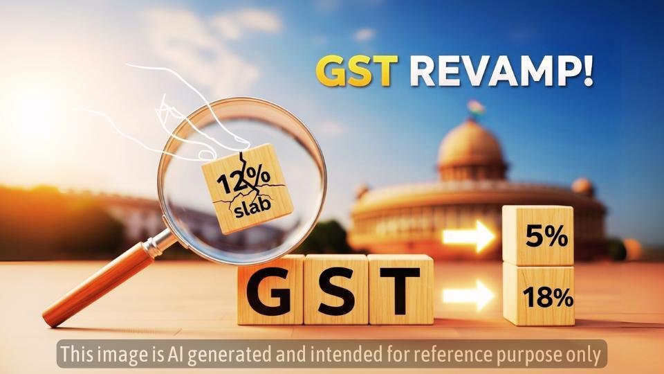 जीएसटी हुआ सरल: सरकार ने 12% टैक्स स्लैब खत्म करने का किया फैसला