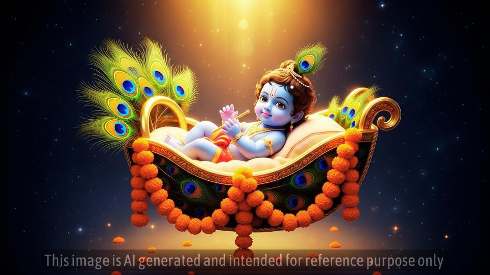 श्रीकृष्ण जन्माष्टमी का पौराणिक आख्यान: भगवान श्री कृष्ण जी के जन्म का उत्सव