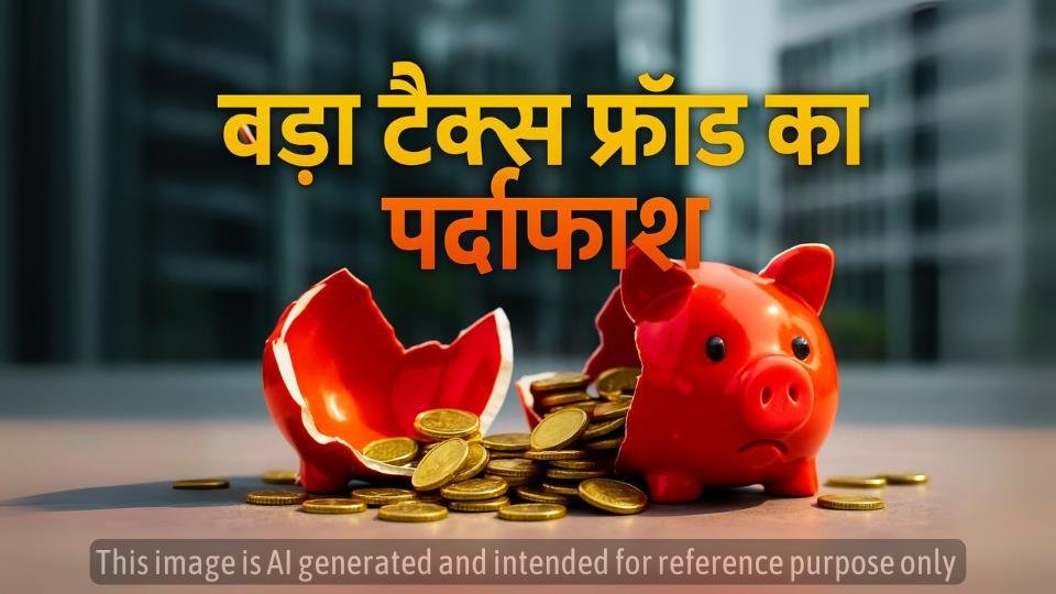 भारत में वेतनभोगी कर्मचारियों द्वारा बड़े पैमाने पर टैक्स धोखाधड़ी का पर्दाफाश