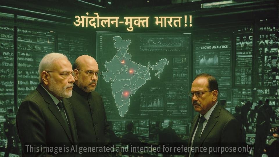 क्या भारत एक आंदोलन-मुक्त युग की दहलीज पर है? सरकार के नए मास्टरप्लान का विश्लेषण!