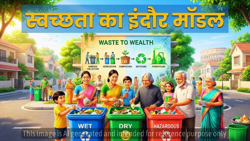 इंदौर: लगातार आठवें साल भारत का निर्विवाद स्वच्छता चैंपियन