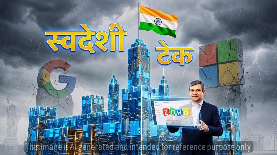 ट्रंप का टेक वॉर – भारत का पलटवार! पीएम मोदी ने दिया स्वदेशी का नारा; आईटी मंत्री ने दिखाया माइक्रोसॉफ्ट और गूगल को कैसे बदलें!