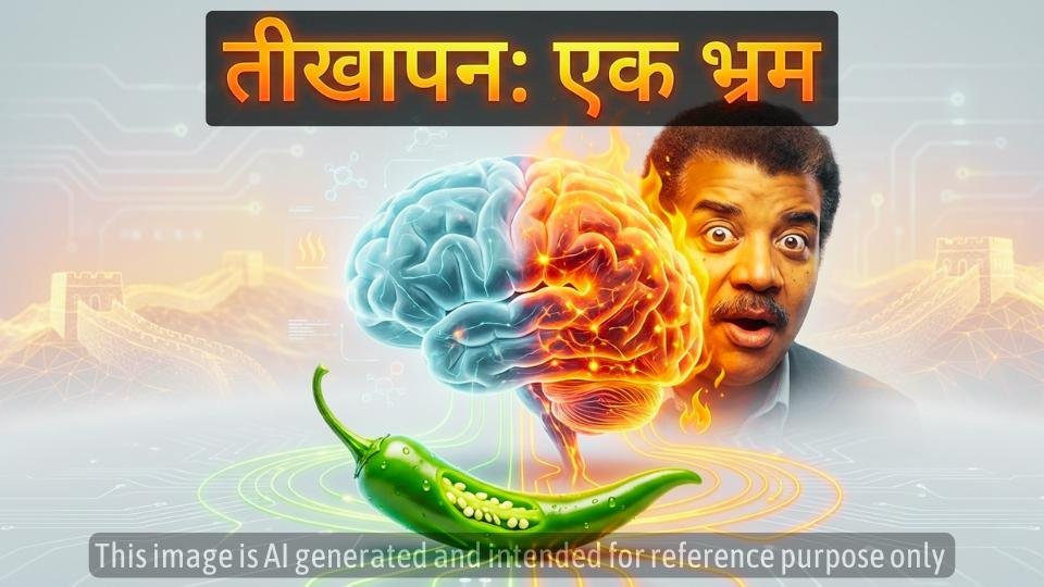 तीखा धोखा: आपका दिमाग कैसे गर्मी महसूस करने के धोखे में आ जाता है!