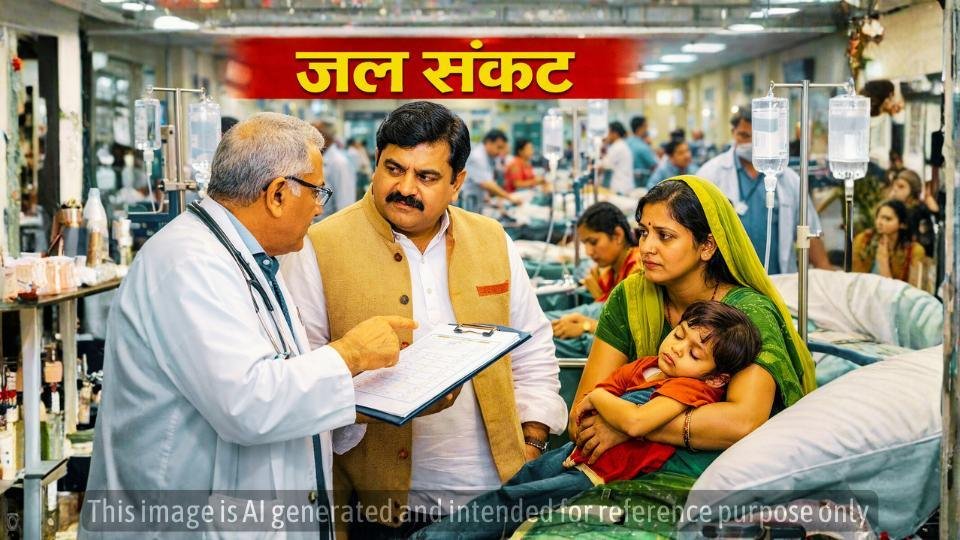 भारत के “सबसे स्वच्छ शहर” में त्रासदी: इंदौर जल प्रदूषण संकट