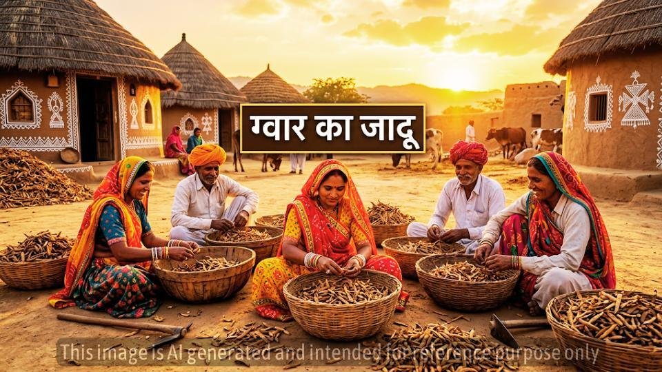 वैश्विक उद्योगों का गुमनाम नायक: ग्वार बीन्स के चमत्कारों की खोज