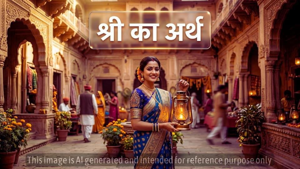 “श्री” शब्द के पीछे का अर्थ