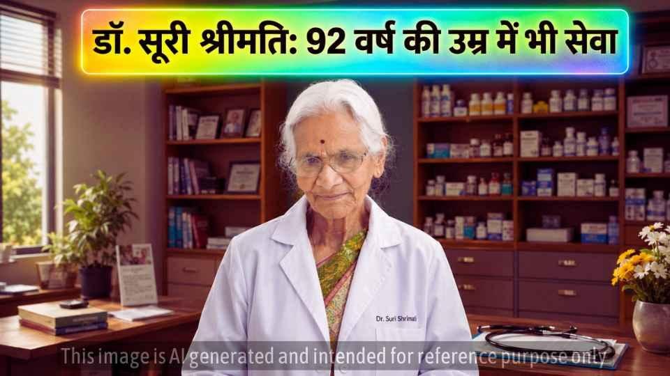 डॉ. सूरी श्रीमति: उम्र को मात देने वाली एक अद्भुत सर्जन